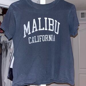Brandy Melville blue mini T-shirt